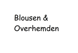 Blousen & Overhemden