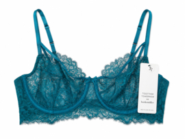 Hunkemöller Isabella Longline Bh Deep Lake 80B