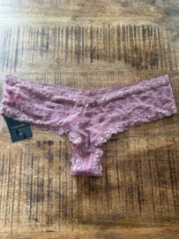Hunkemöller V-shape Brasilian Floral Wistful Mauve L