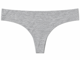 Hunkemöller Invisible String Cotton Grey Melee XL