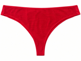 Hunkemöller Invisible String Stripe Tango Red XL
