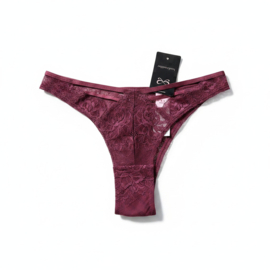 Clara Brasilian Maroon Purple XS