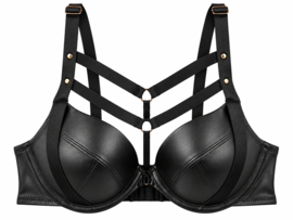 Hunkemöller Private Collection Shadow Push Up Bh Caviar 70C