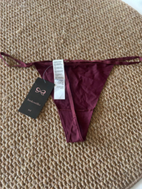 Hunkemöller Invisible T String Windsor Wine XL