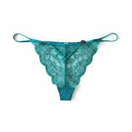 Hunkemöller Isabelle String Deep Lake XXXL