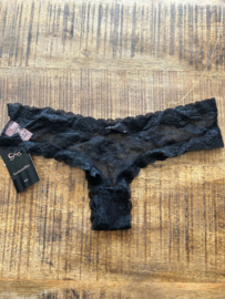Hunkemöller V-shape Brasilian Floral Caviar M