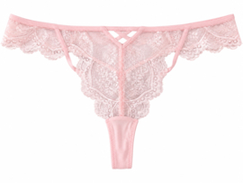 Hunkemöller Yakira String Pink Dogwood XL