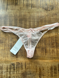 Hunkemöller Lorraine String Pale Lilac XL