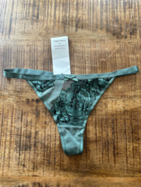 Hunkemöller Maja String Dark Forest L