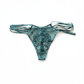 Hunkemöller Abby String Dark Forest XL
