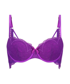 Hunkemöller Padded BH Fleur Purple Magic 70G