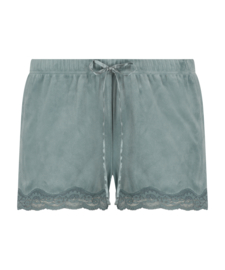 Hunkemöller Short Velours Goblin Blue