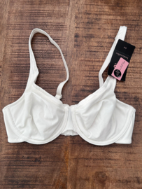 Hunkemöller Satin Fleece Bh Off White 70C
