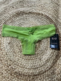 Hunkemöller Vixen V-shape Brasilian Lima Bean Green XS