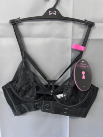 Hunkemöller Private Pleasure BH zwart 80C