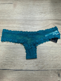 Hunkemöller V-shape Floral Brasilian Deep Lake S