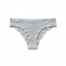 Hunkemöller Invisible Brasilian Cotton Grey Melee L