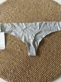 Hunkemöller Invisible String Cotton Grey Melee XL
