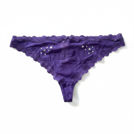 Hunkemöller Astra String Violet Indigo L
