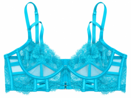 Hunkemöller Monet Longline Bh Sea Blue 75B