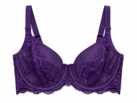 Hunkemöller Sienna Niet voorgevormde Bh Blackberry Cordial 80E