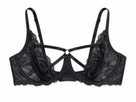 Hunkemöller Private Sosha BH zwart 70C