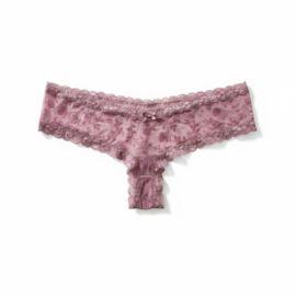 Hunkemöller V-shape Brasilian Floral Wistful Mauve L