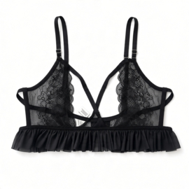 Hunkemöller Private Collection Ellen Maid Bralette Caviar M