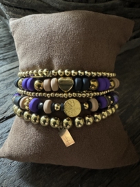 AVL Classy-Boho purple armband