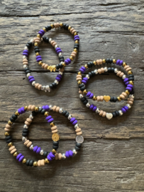 AVL Classy-Boho purple armband