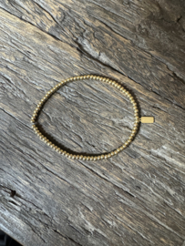 AVL armband stainless steel 3 mm