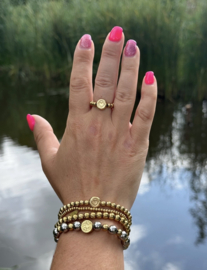 AVL hart ring 5 mm goud