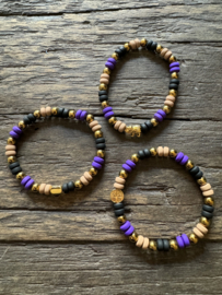 AVL Classy-Boho purple armband