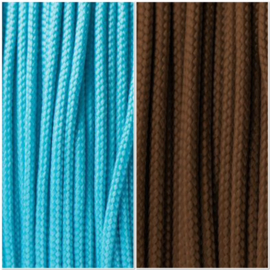 TURQUOISEBLUE / BROWN