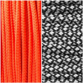 FLUO-ORANGE/DIAMOND BLACK-SILVER