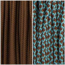 BROWN/DIAMOND BROWN-TURQUOISEBLUE