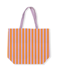 TAS | Oranje-Paars Gestreept | XL