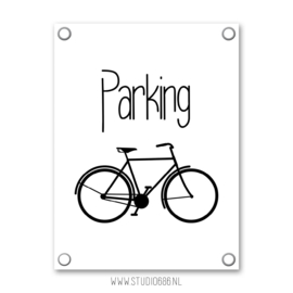 Tuinposter Parking