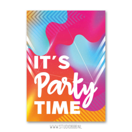 Uitnodigingen | Party Time 4