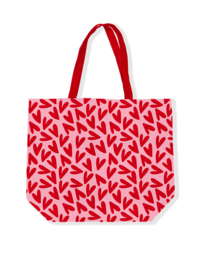 TAS | Rood-Roze Hartjes | XL