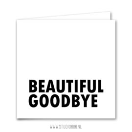 Kaart | Beautiful goodbye