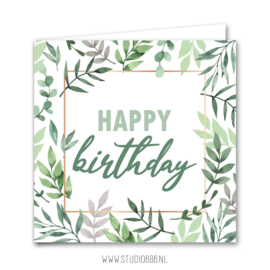 Kaart | Happy birthday