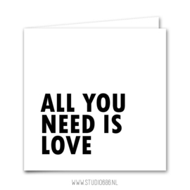 Kaart | All you need is love