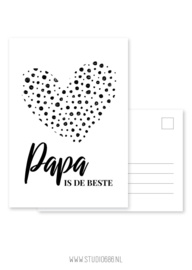 Kaart Papa is de beste!