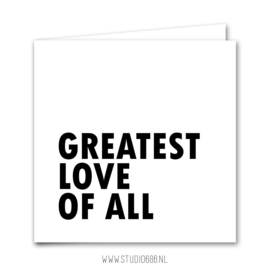 Kaart | Greatest love of all