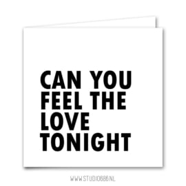 Kaart | Can you feel the love tonight
