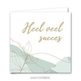 Kaart | Heel veel succes