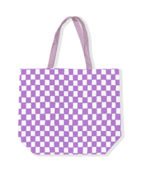 TAS | Paars Geblokt | XL