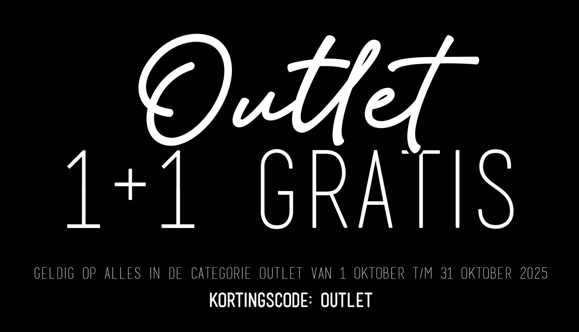 Outlet 1+1 gratis