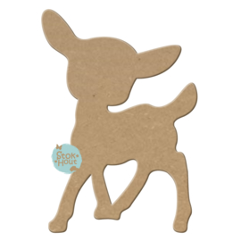 MDF figuur: Bambi #1 (M034) 30cm